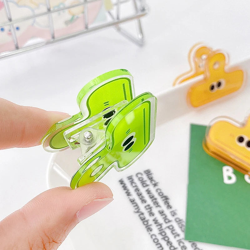 Double Sided Kawaii Smile Paper Clips
