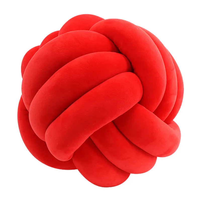 Decorative Throw Knot Pillow Ball