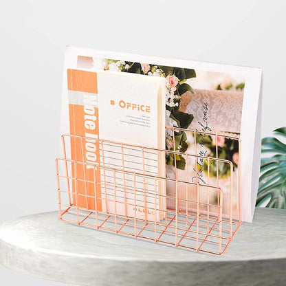 Minimalist Iron magazine Storage Rack