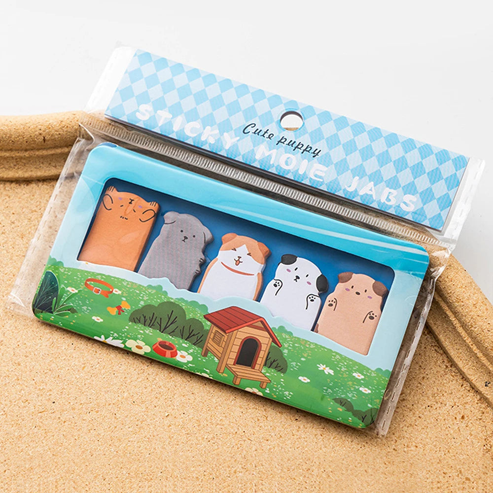 150 Sheets/Pack Cartoon Animals Sticky Notes
