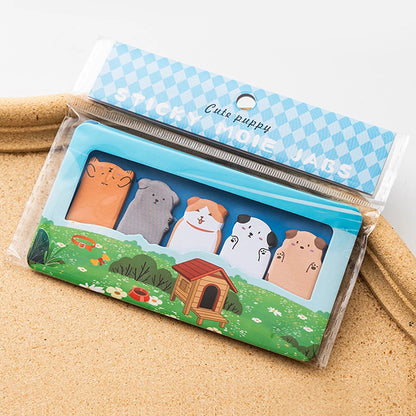150 Sheets/Pack Cartoon Animals Sticky Notes