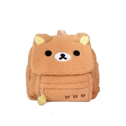 Kawaii Rilakkuma Plush soft Backpack