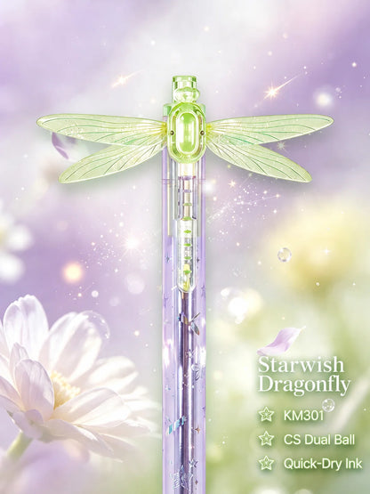 Dragonfly Wing Click Pen