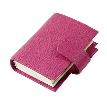 Moterm Firm Pebbled Grain Leather Fuchsia Rose journals