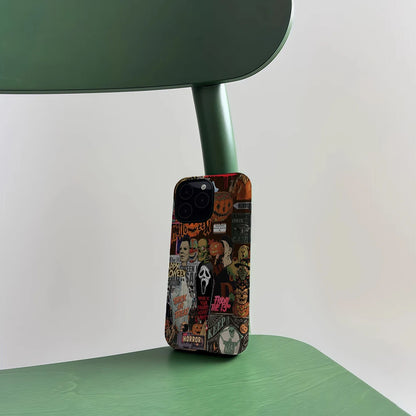 Halloween Matte Bumper Magsafe  iPhone 13,14,15,16,17 Case