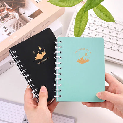 65 sheets Simple Coil Password Book