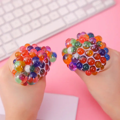 Rainbow Bead Decompression Ball
