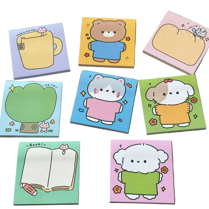 Cartoon-style Simple and Cute Sticky Notes