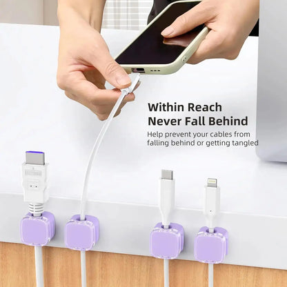 Magnetic Cable Clip Cord Holder