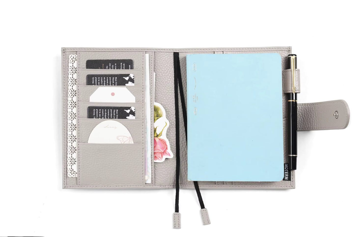 Moterm pebbled leather A6 Plus Cover journal