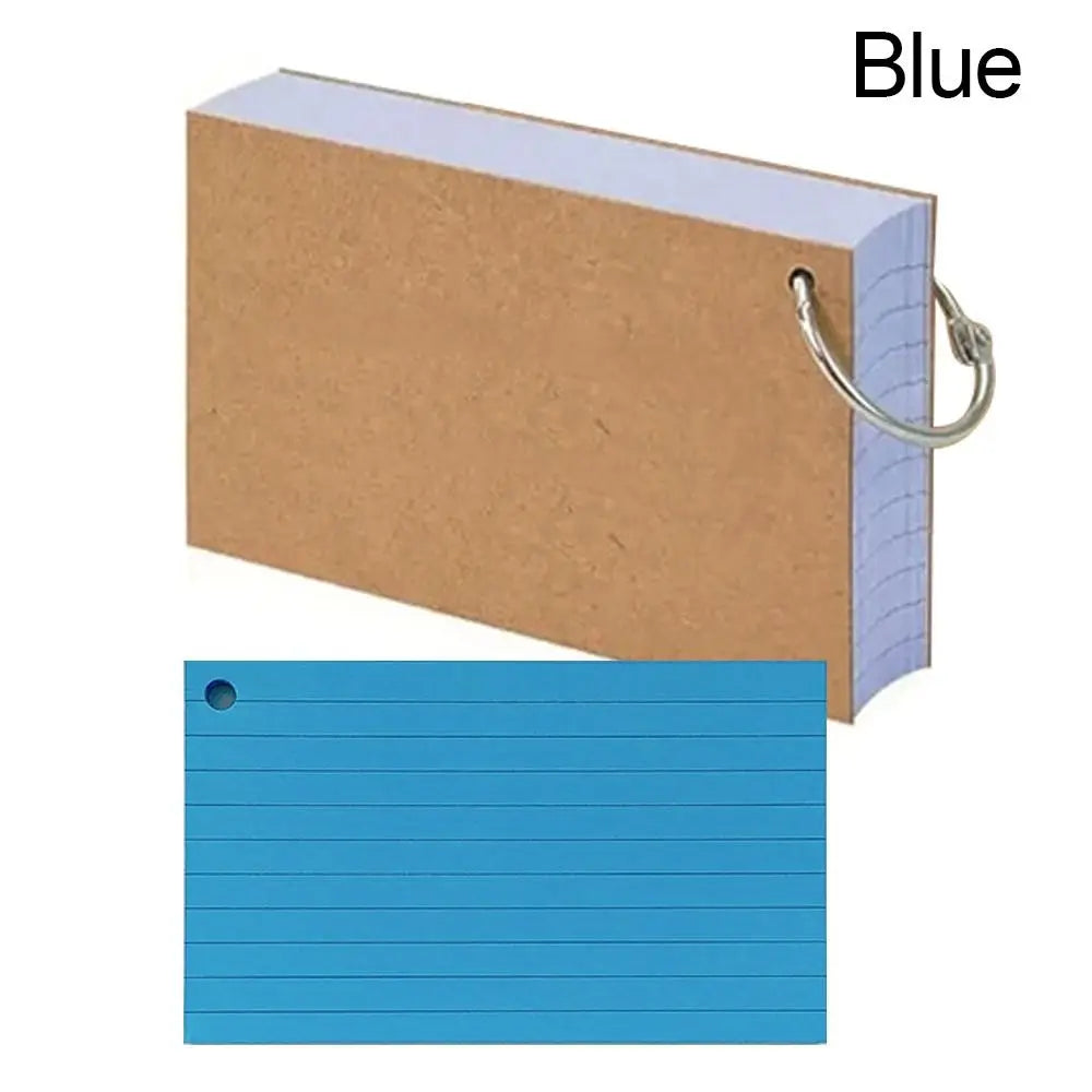 50Pcs Memo Book Loose-Leaf Index Cards