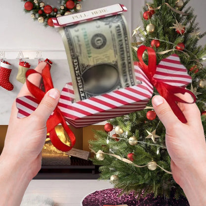 4 pcs Christmas Surprise Money Pull box