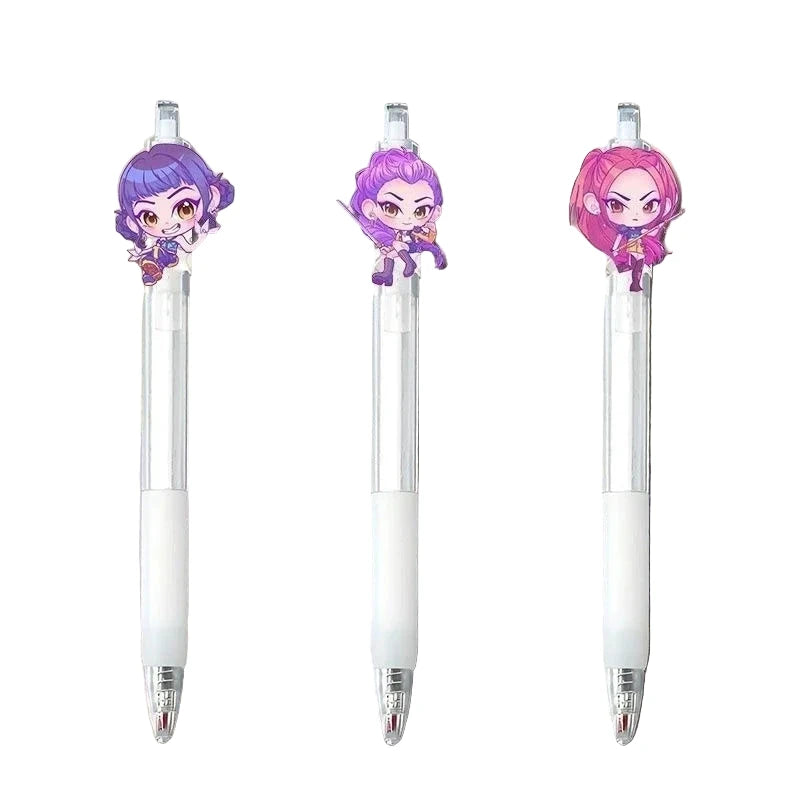 3Pcs k Demon Hunters Black Pen