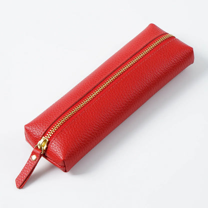 Genuine Leather Pencil Case Holder