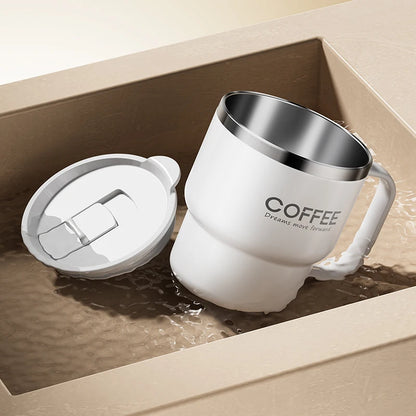 400ML Double Layer Coffee Mug