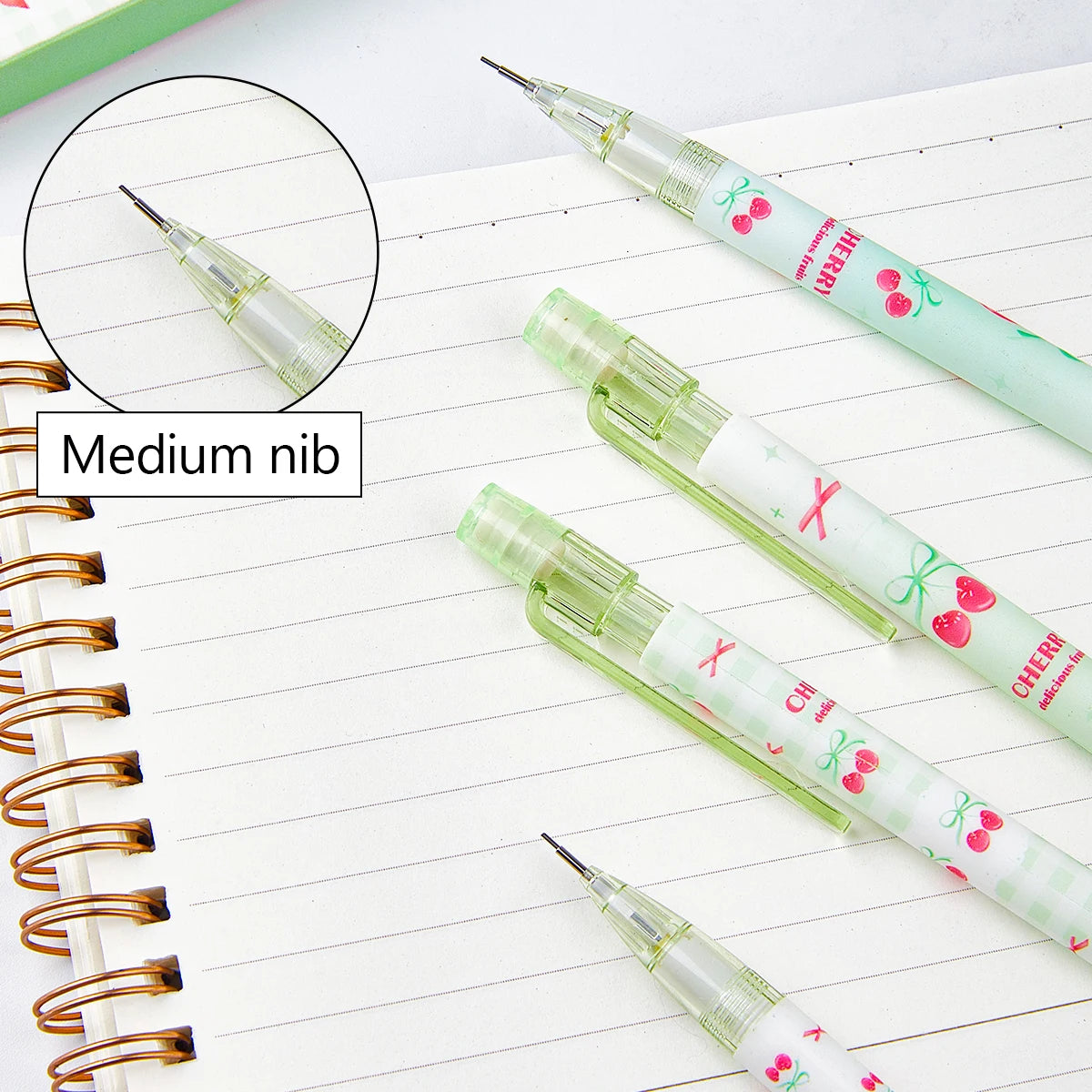 4pcs Mechanical Pencils with Eraser