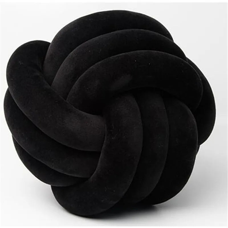 Decorative Throw Knot Pillow Ball