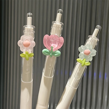 5-Pack Floral Pens Set