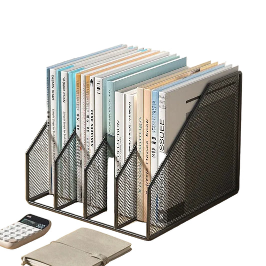 Metal vertical File Rack