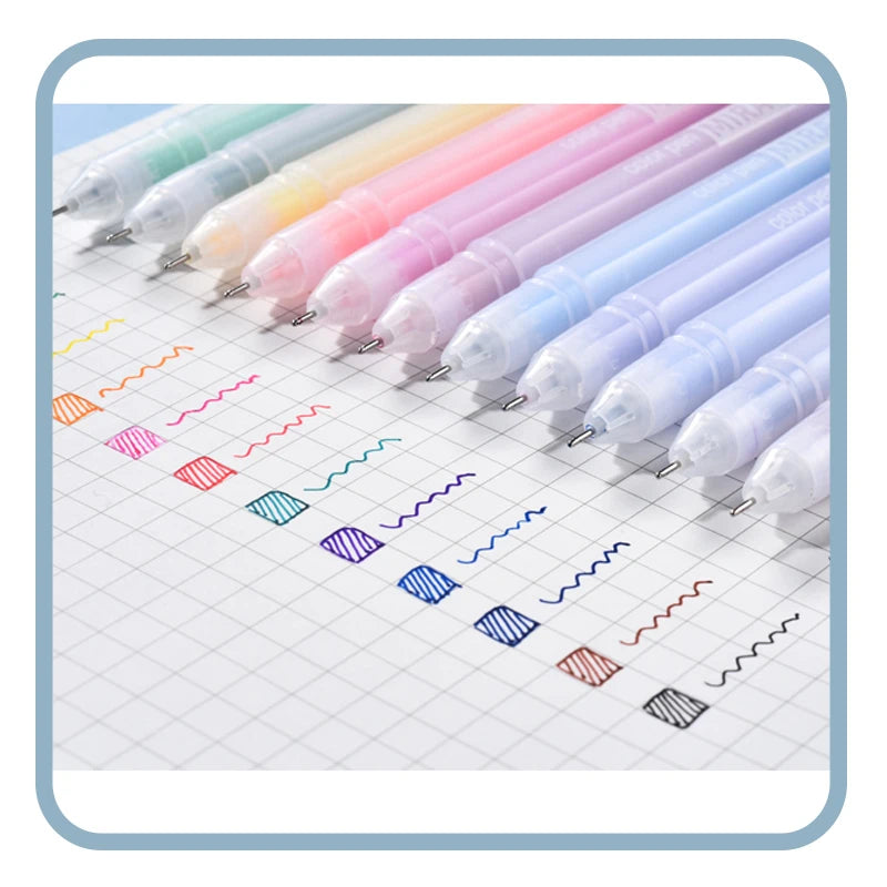 12 pcs Color Gel Pen Set