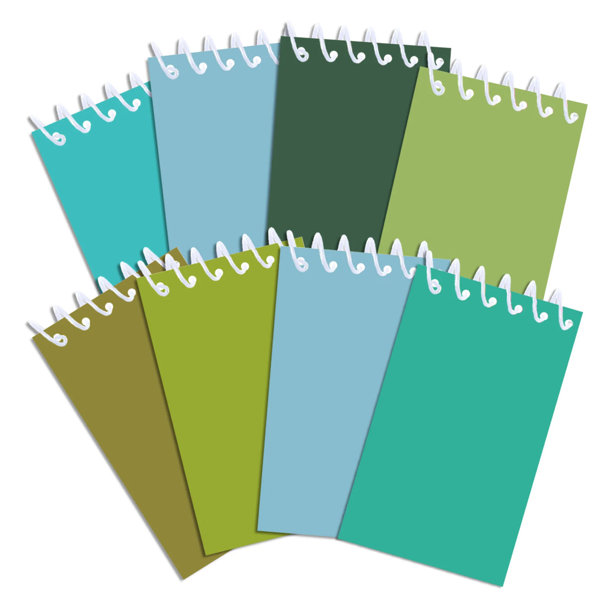 Mini Spiral colored Pocket memo pads