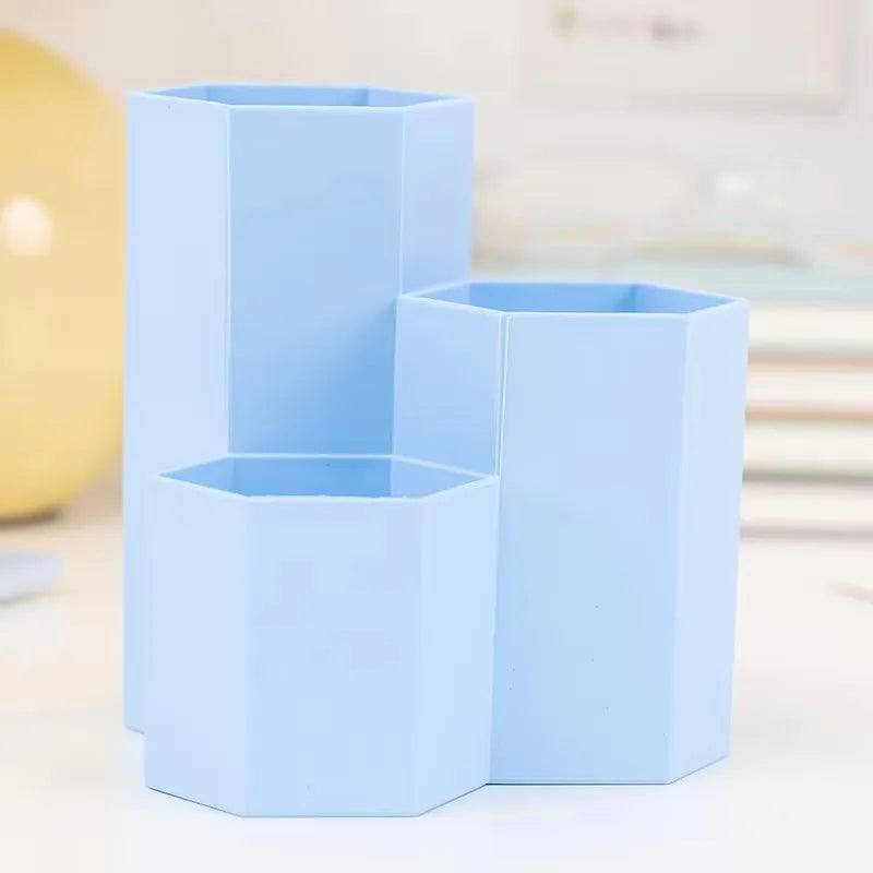 Three-grid Pen Holder