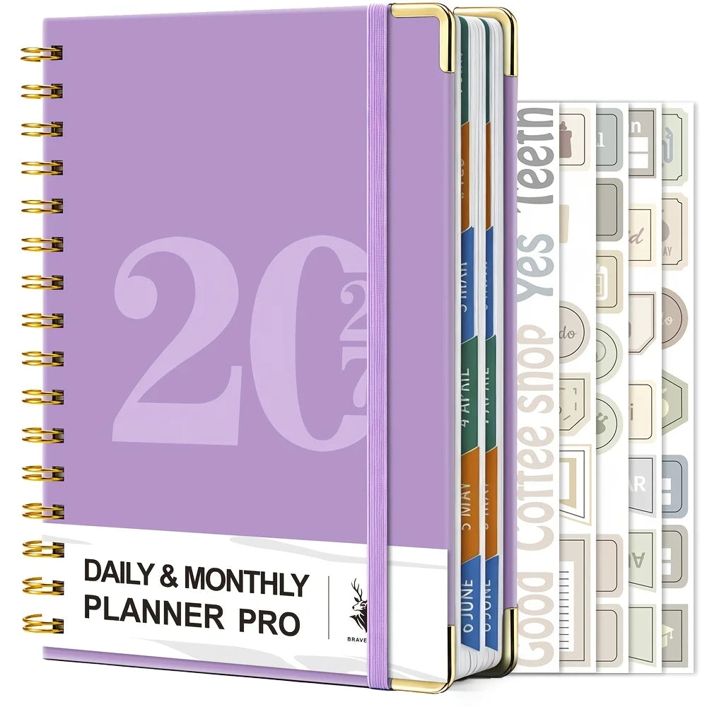 2027 Spiral notebook daily planner