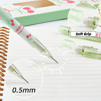 4pcs Mechanical Pencils with Eraser