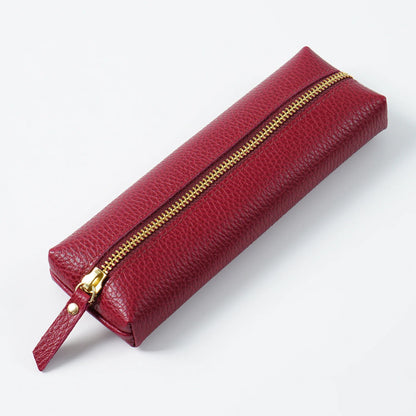Genuine Leather Pencil Case Holder