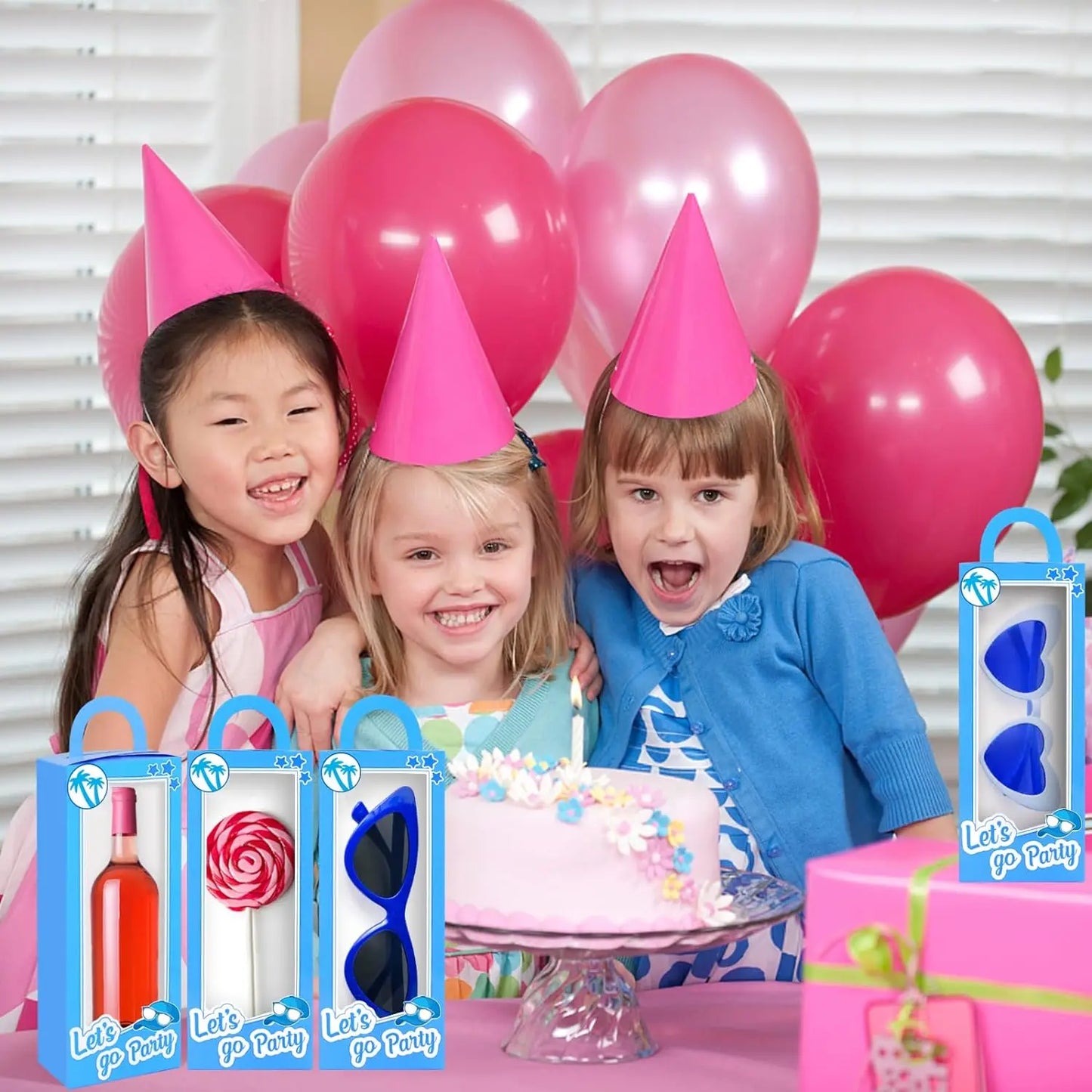 12PCS Blue doll Party Favor Boxes