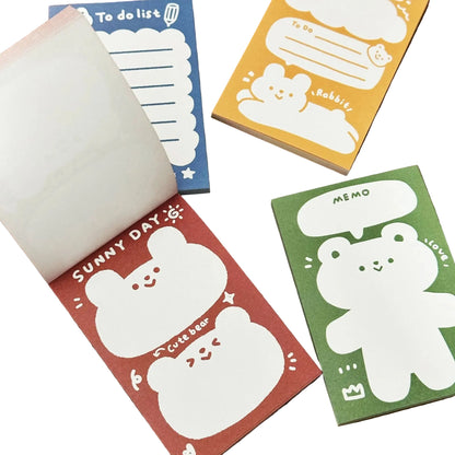 Cute Little Bear Tear Sticky Notes