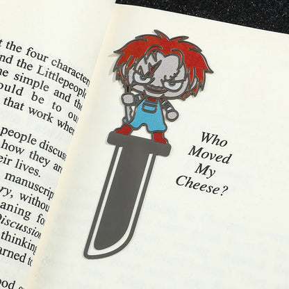 Horror movie villains bookmarks