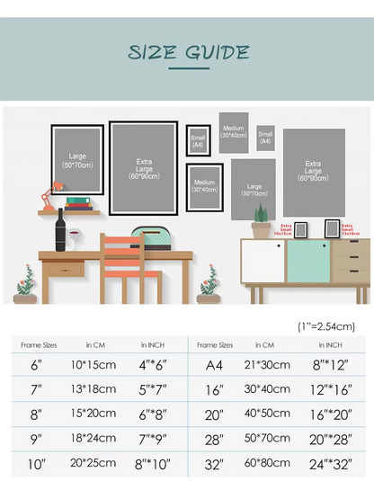 Room Rules Regulations Poster Canvas Wall Art
