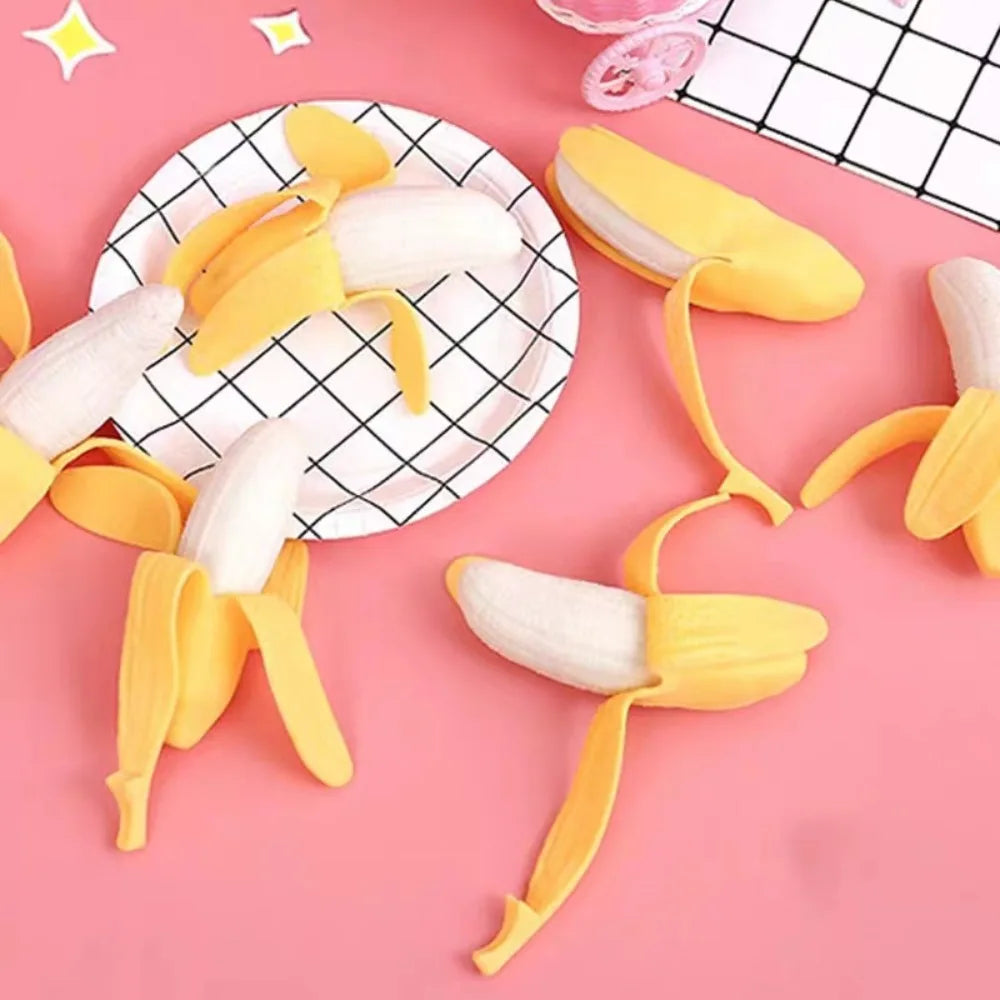 Banana Squishy Stress Fidget Sensory Toy