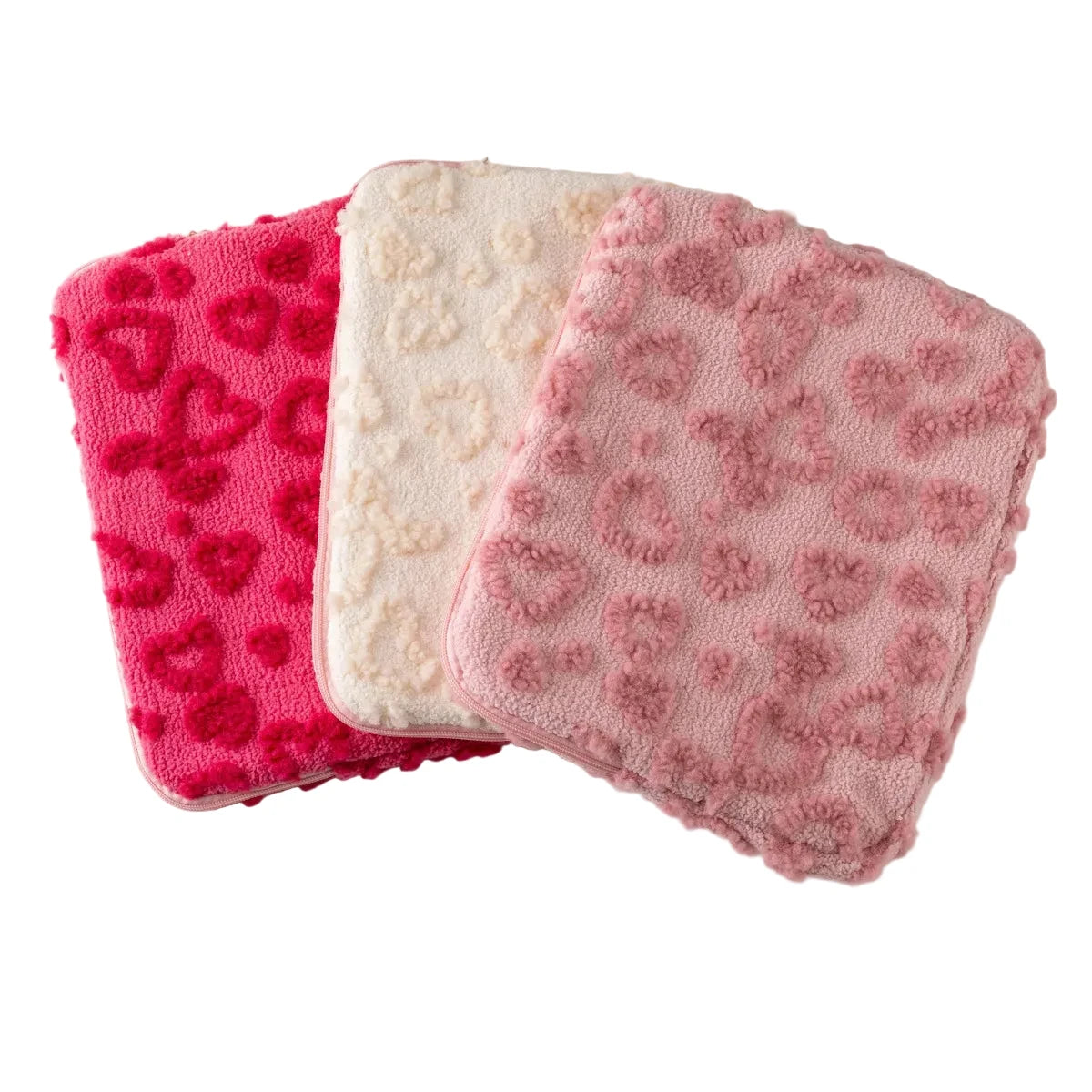 Heart fuzzy Laptop/tablet Sleeve Carrying Case