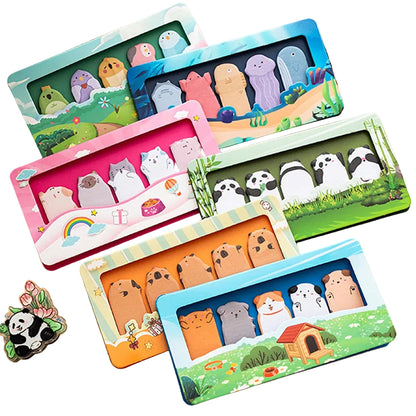 150 Sheets/Pack Cartoon Animals Sticky Notes