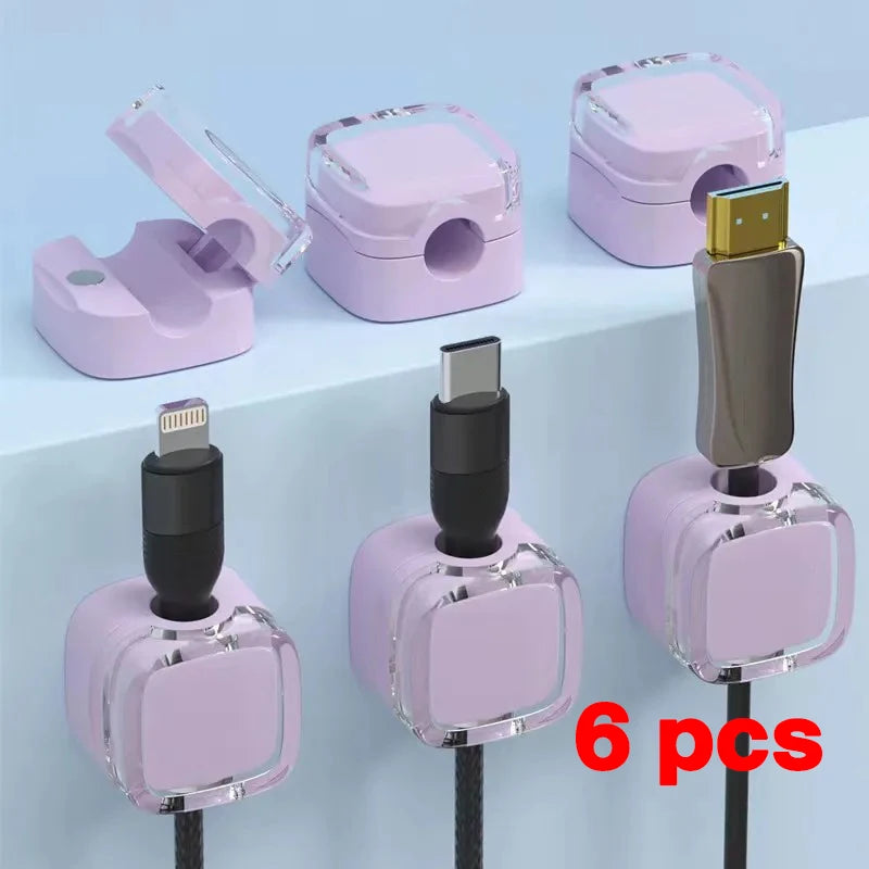 Magnetic Cable Clip Cord Holder