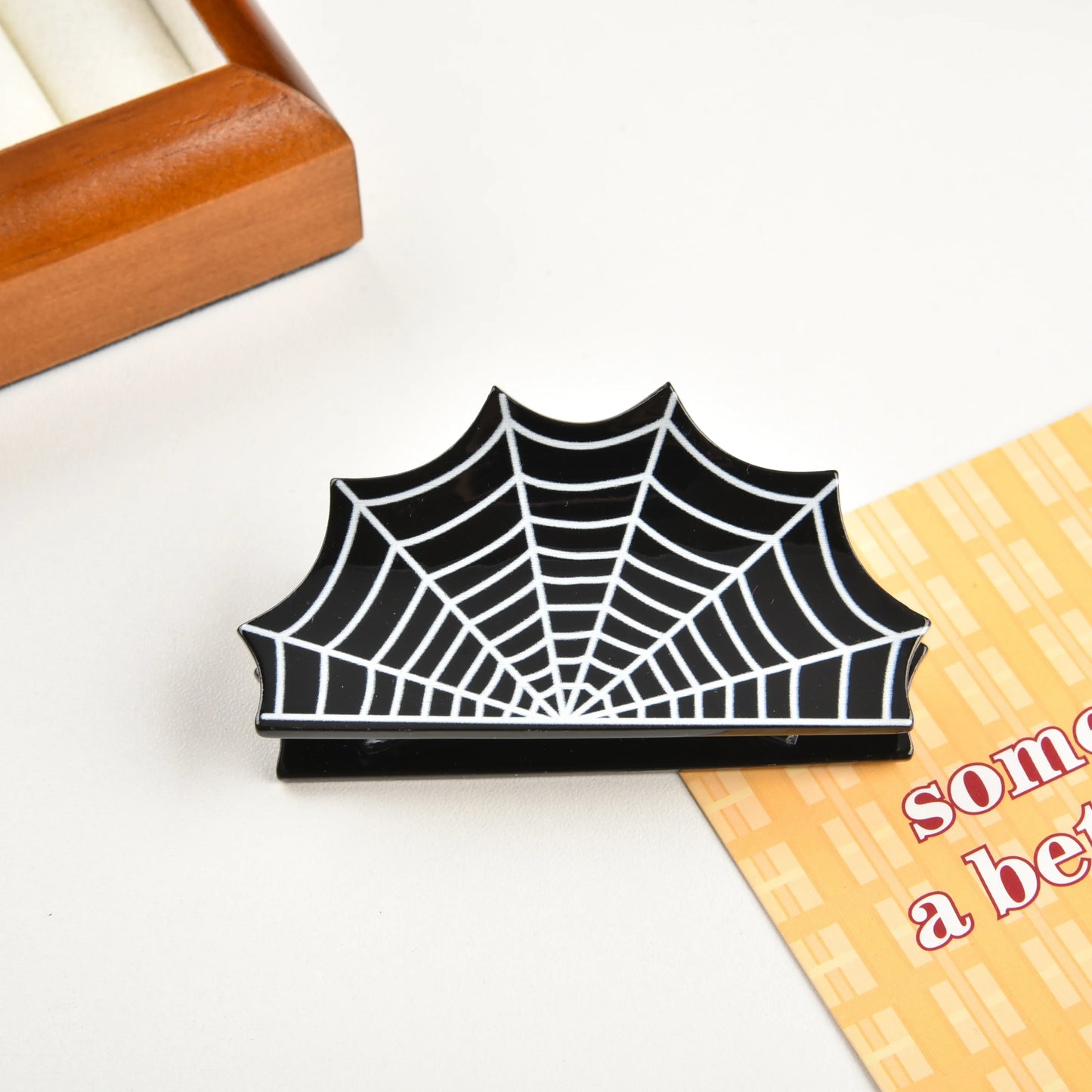 Small size halloween themed hair claw clips