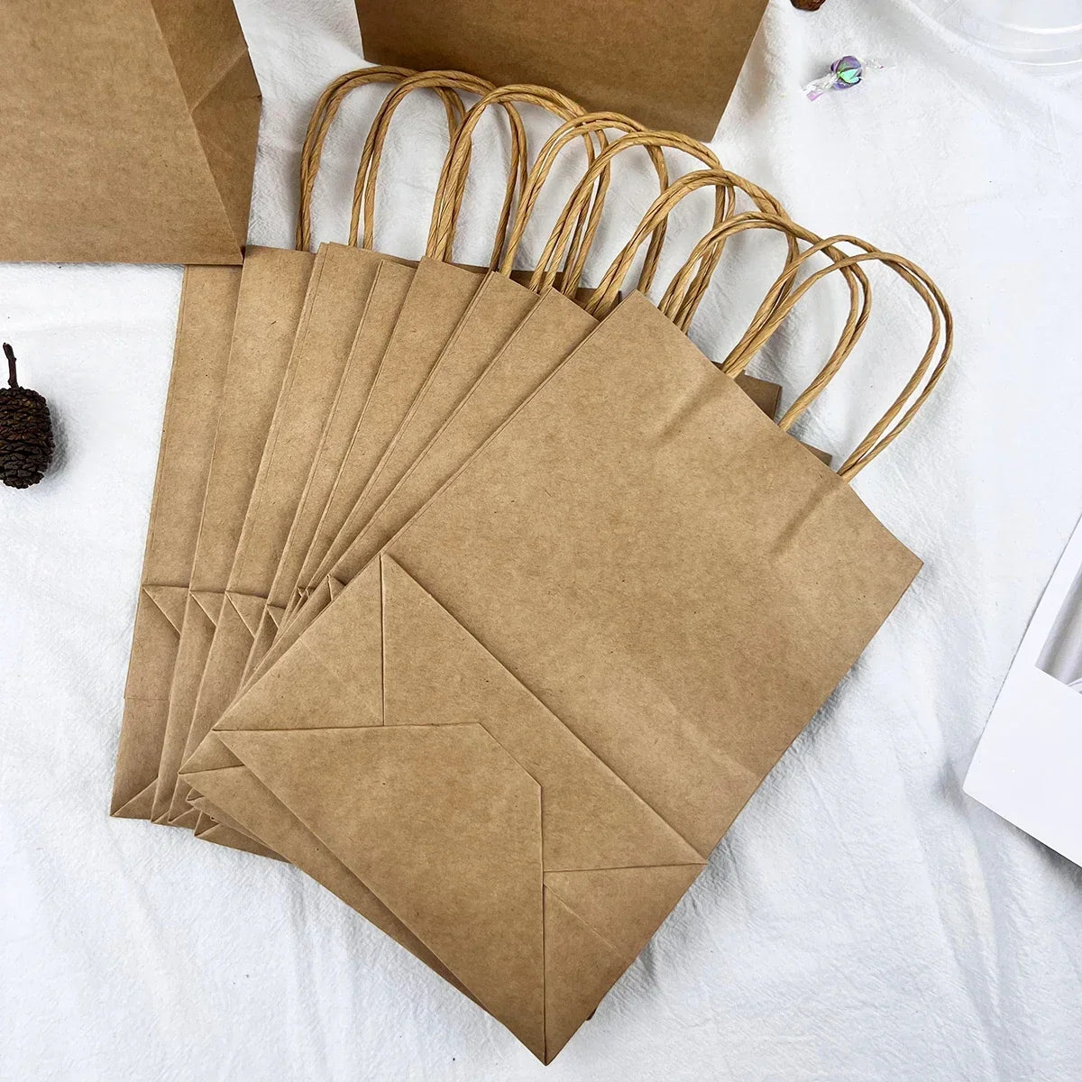 10/20/50pcs Party Favor Kraft Paper Bags