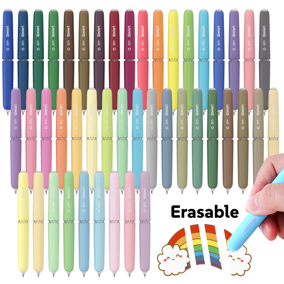 Erasable Rotary Retractable Gel Pens