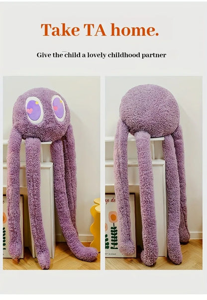 Long-Legged Octopus Plush Pillow