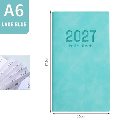 Pocket Design 2027 A6 Planner Notebook