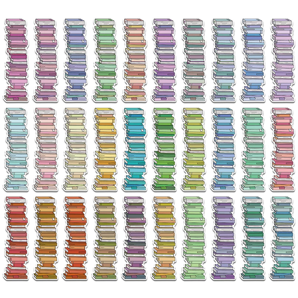 30pcs stacked Book Bookmarks