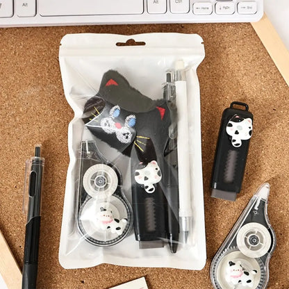 5pcs/set Cartoon with Fruit Stationery Set