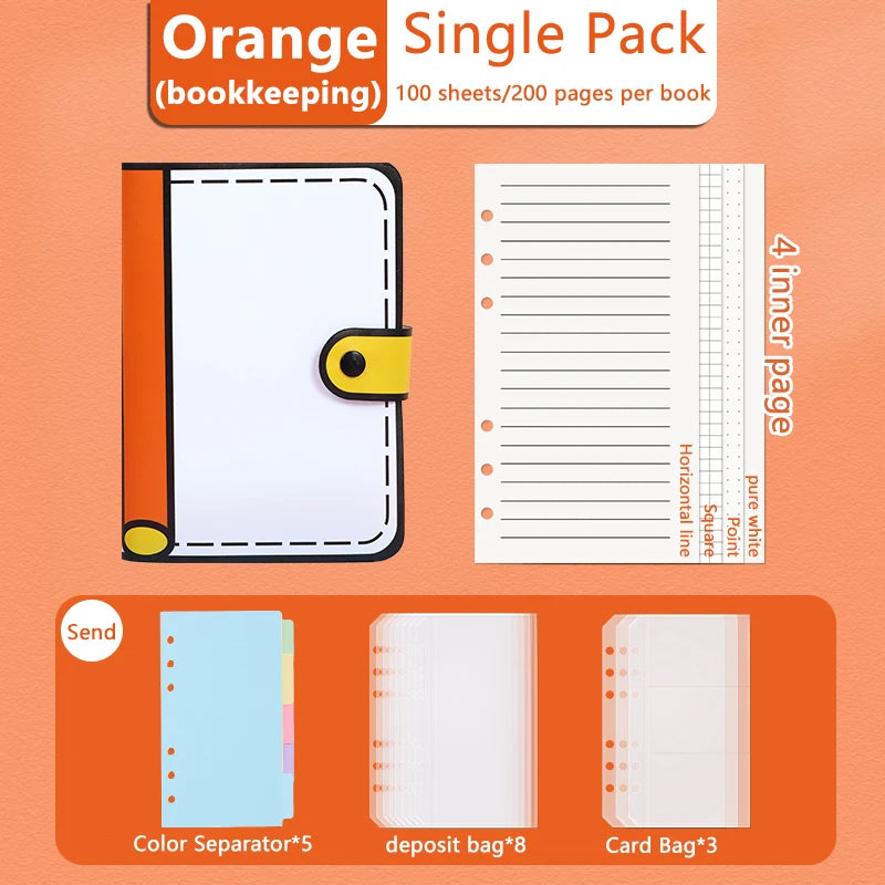 2d color design journal binder