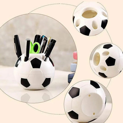 Soccer Ball Shaped Pen Holder