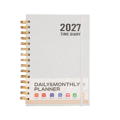 A5 2027 Schedule spiral notebook Planner