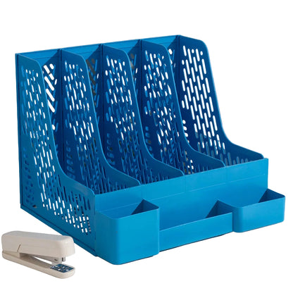 Four-Part File Frame with Pen Holder organizer