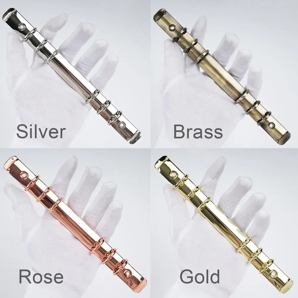 Moterm A5 Size Metal Spiral Rings Binder Clip