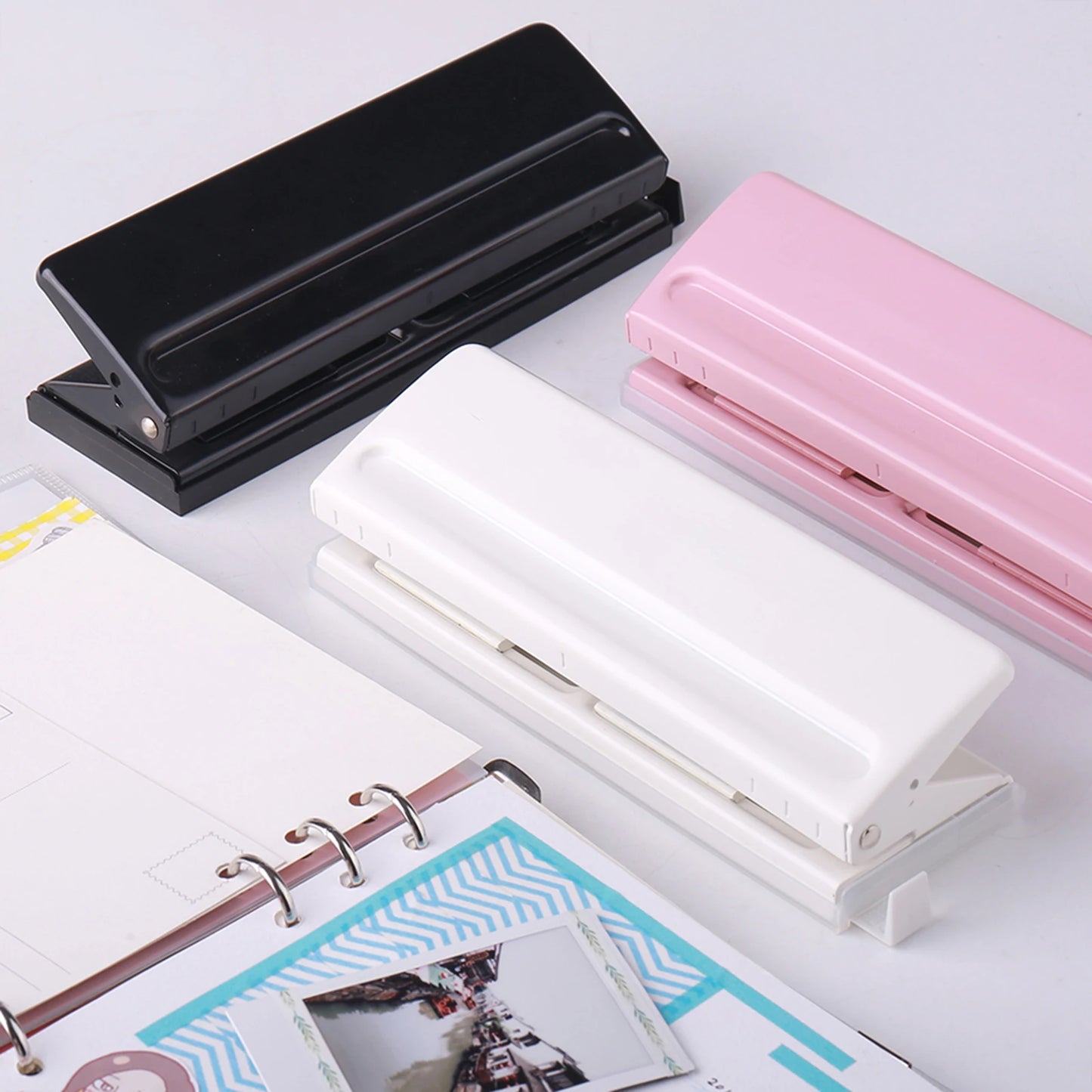 Adjustable 6-Hole Puncher for A4 A5 A6 B7